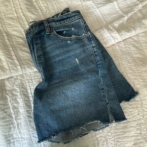 NWOT Abercrombie & Fitch High Rise Jean Shorts